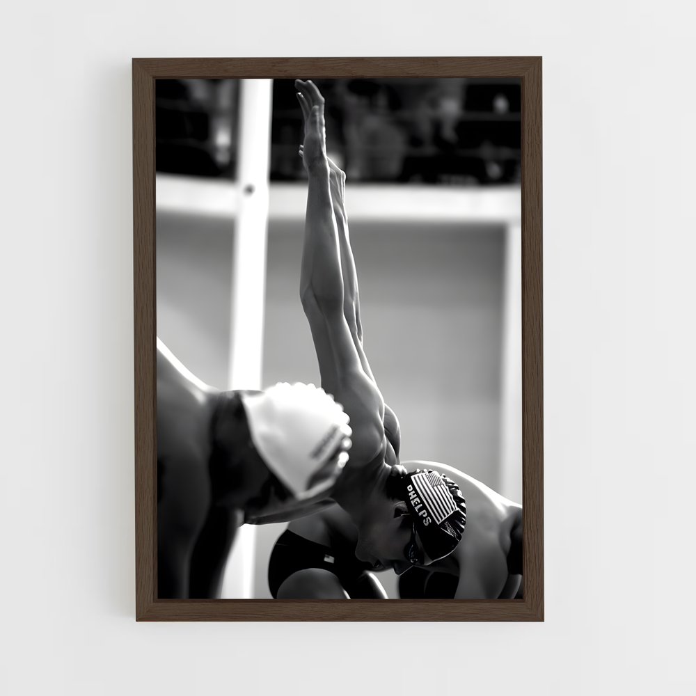 Poster Michael phelps (vue 5)